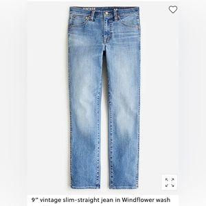 J. Crew Women's Straight Leg Jeans - Light Blue